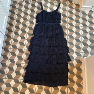 Pleated Cinq a Sept Midi Dress